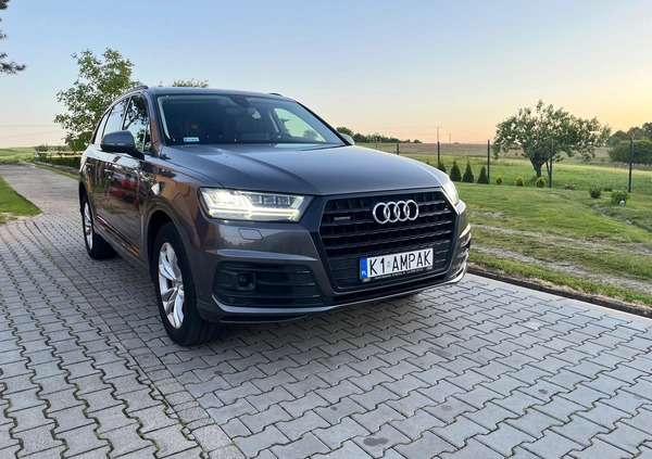 Audi Q7 cena 174000 przebieg: 88383, rok produkcji 2018 z Bochnia małe 172